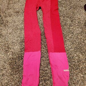 Adidas x Stella McCartney Pink Red Leggings XS